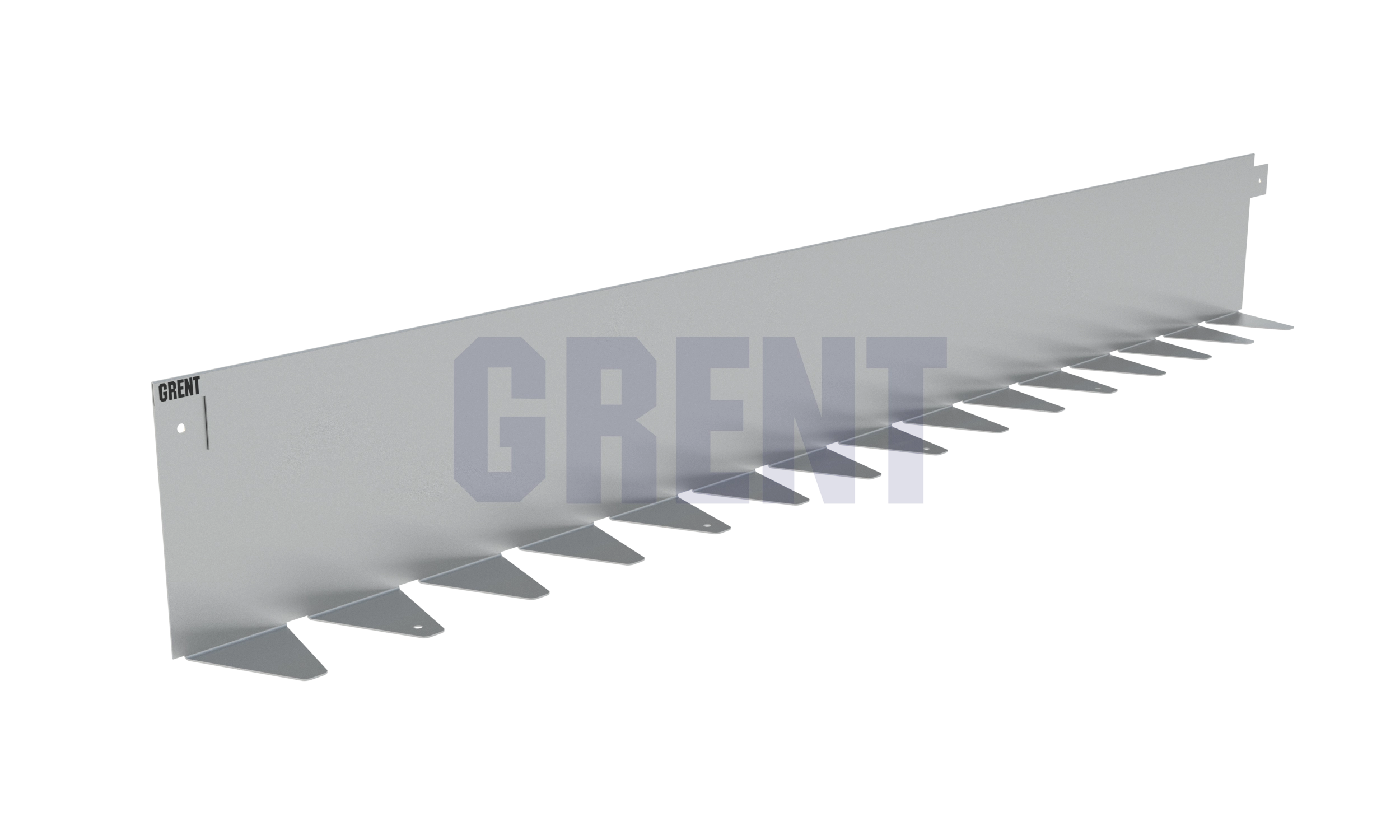 Бордюр стальной GRENT BR L-образный 1200*150, 1,5, оцинкованный