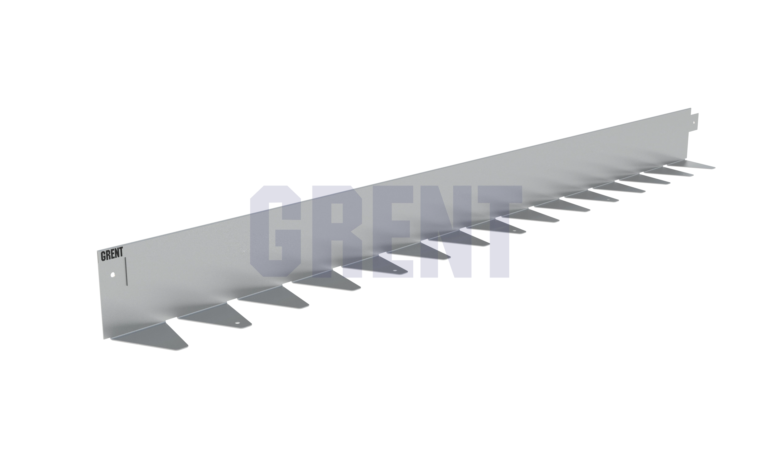 Бордюр стальной GRENT BR L-образный 1200*90, 1,5, оцинкованный