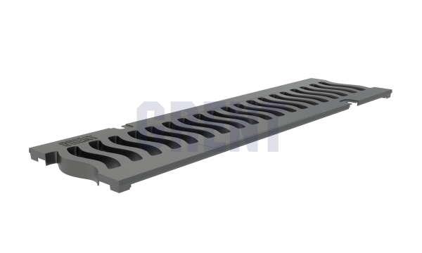 Решетка чугунная волна GRENT PlasT DN100 C250