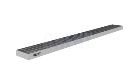 Решетка щелевая из нержавеющей стали GRENT S 150