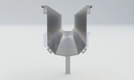 Лоток водоотводный мостовой GRENT MosT подвесной 150 выпускной