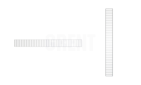 Решетка щелевая из нержавеющей стали GRENT S 150 