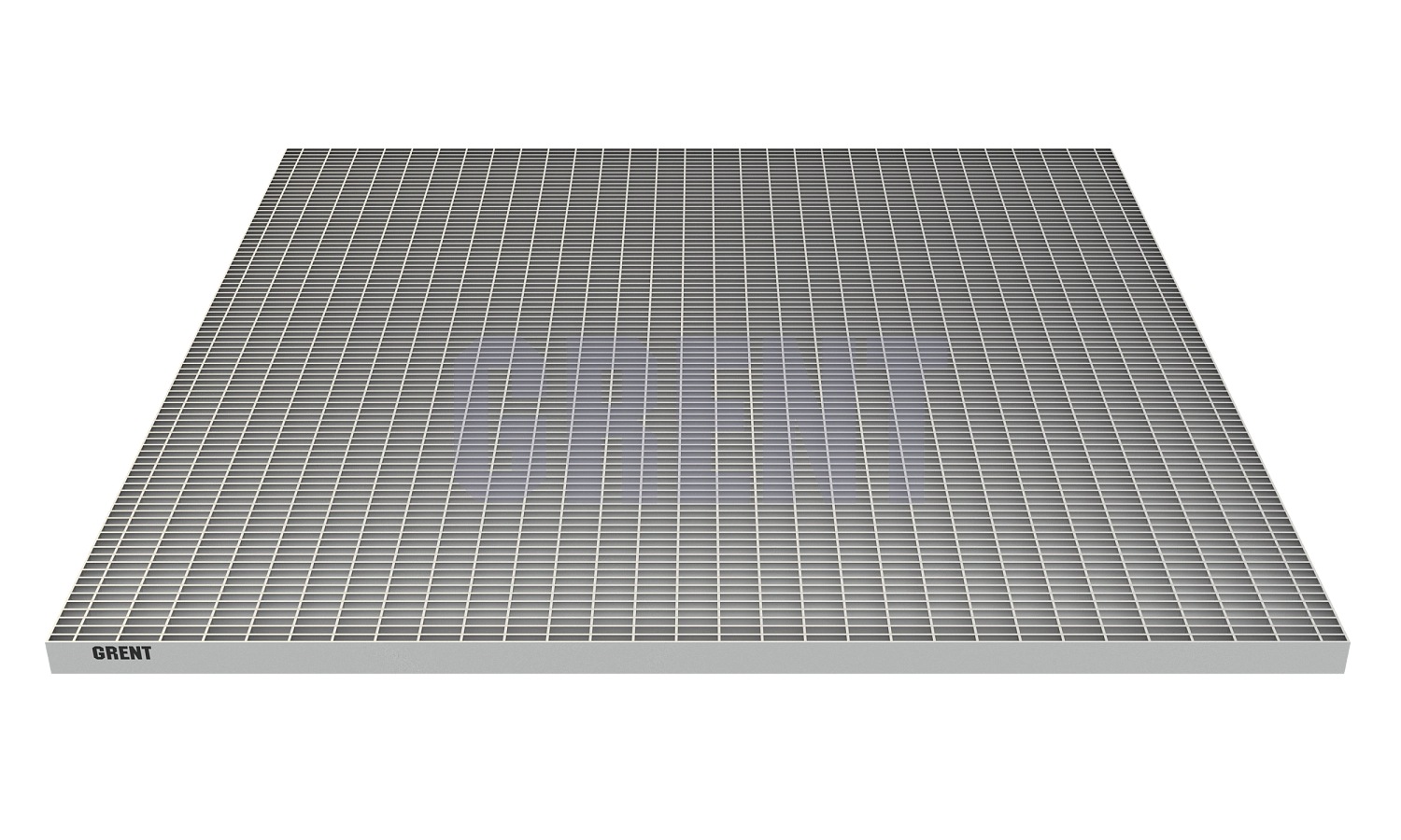 Прессованный настил из нержавеющей стали GRENT 33х33 1000х1000