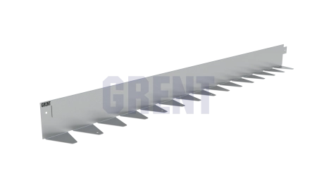 Бордюр стальной GRENT BR L-образный 2400*90, 1,5, оцинкованный
