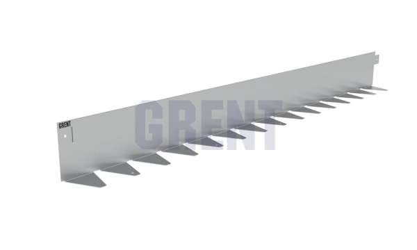 Бордюр стальной GRENT BR L-образный 1200*110, 1,5, оцинкованный