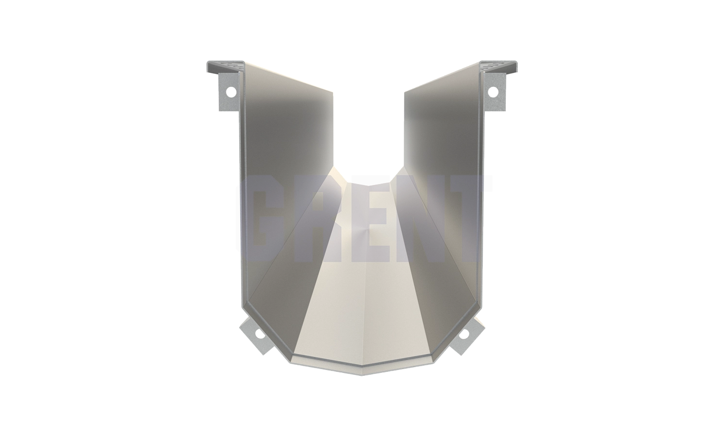 Лоток водоотводный мостовой GRENT MosT подвесной 350 рядовой