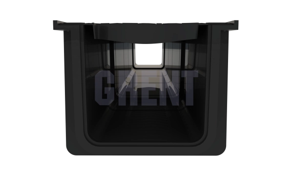 Лоток пластиковый GRENT PlasT EcoP DN100 H100 с решеткой пластиковой