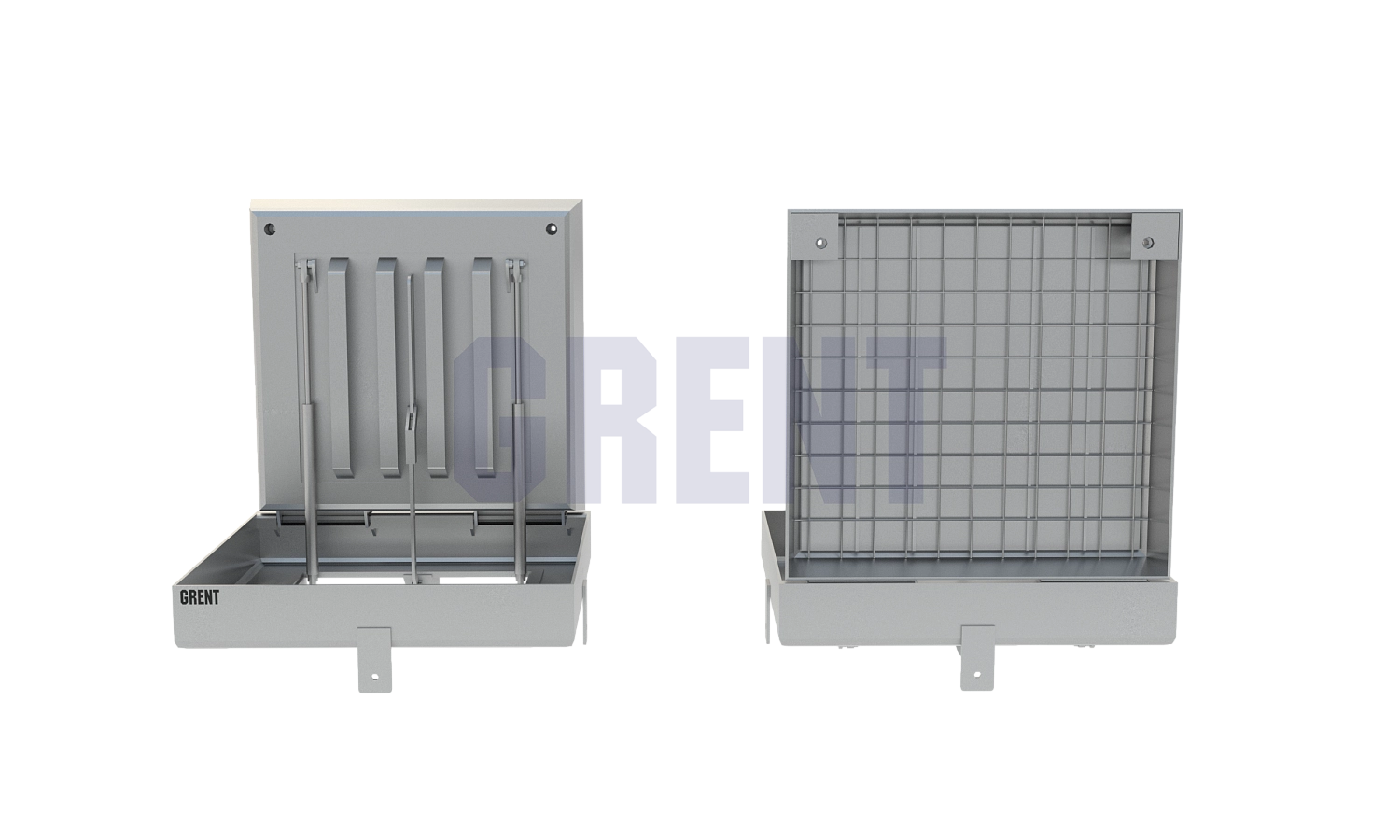 Люк скрытого монтажа GRENT 600х600