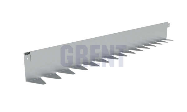 Бордюр стальной GRENT BR L-образный 1200*120, 1,5, оцинкованный