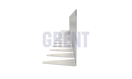 Бордюр стальной GRENT BR L-образный 1200*110, 1,5, оцинкованный