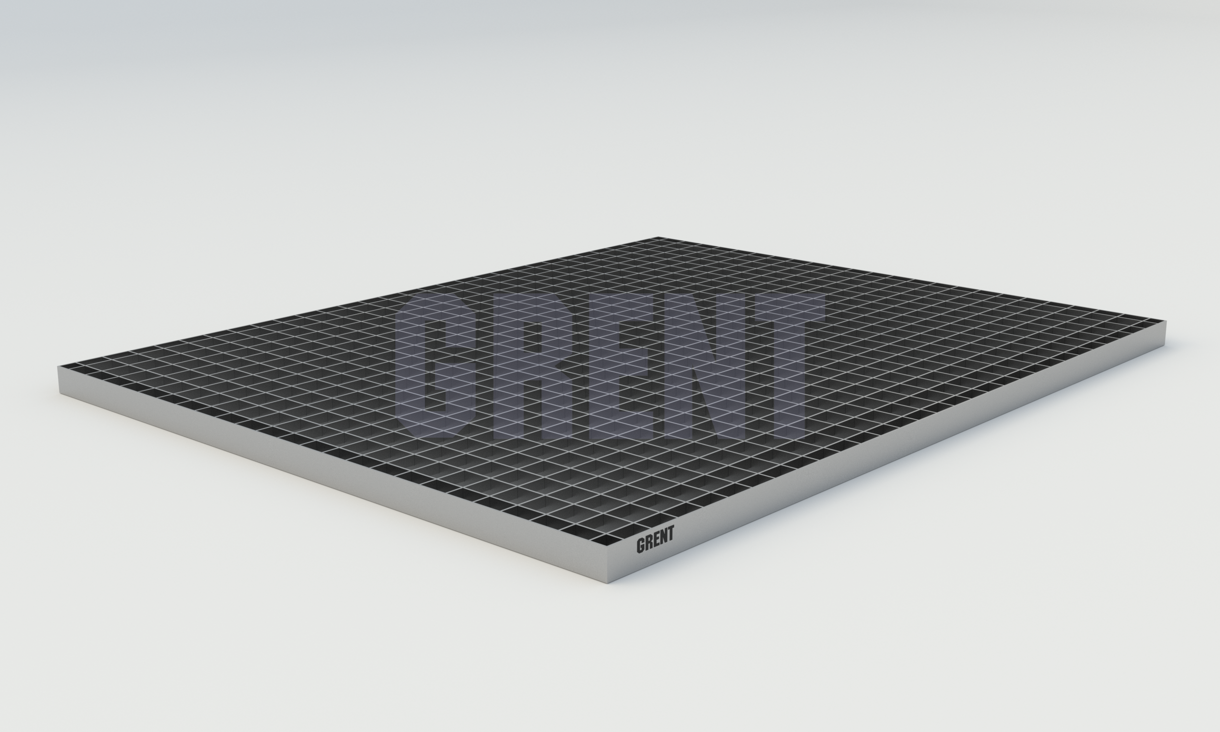Сварной настил из нержавеющей стали GRENT 33х33 800х1000