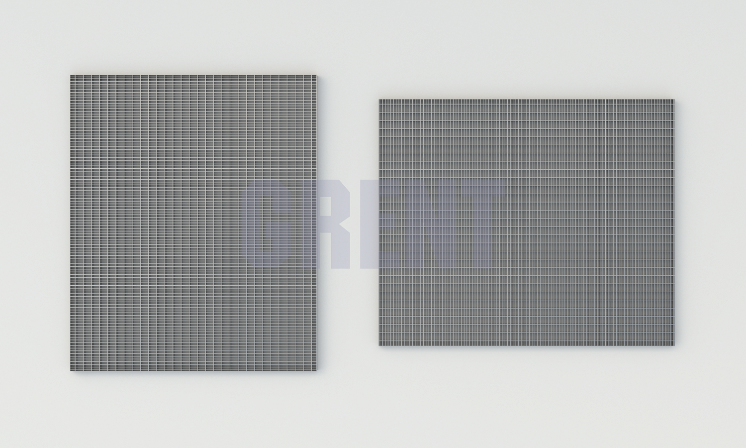 Прессованный настил из нержавеющей стали GRENT 33х11 1200х1000