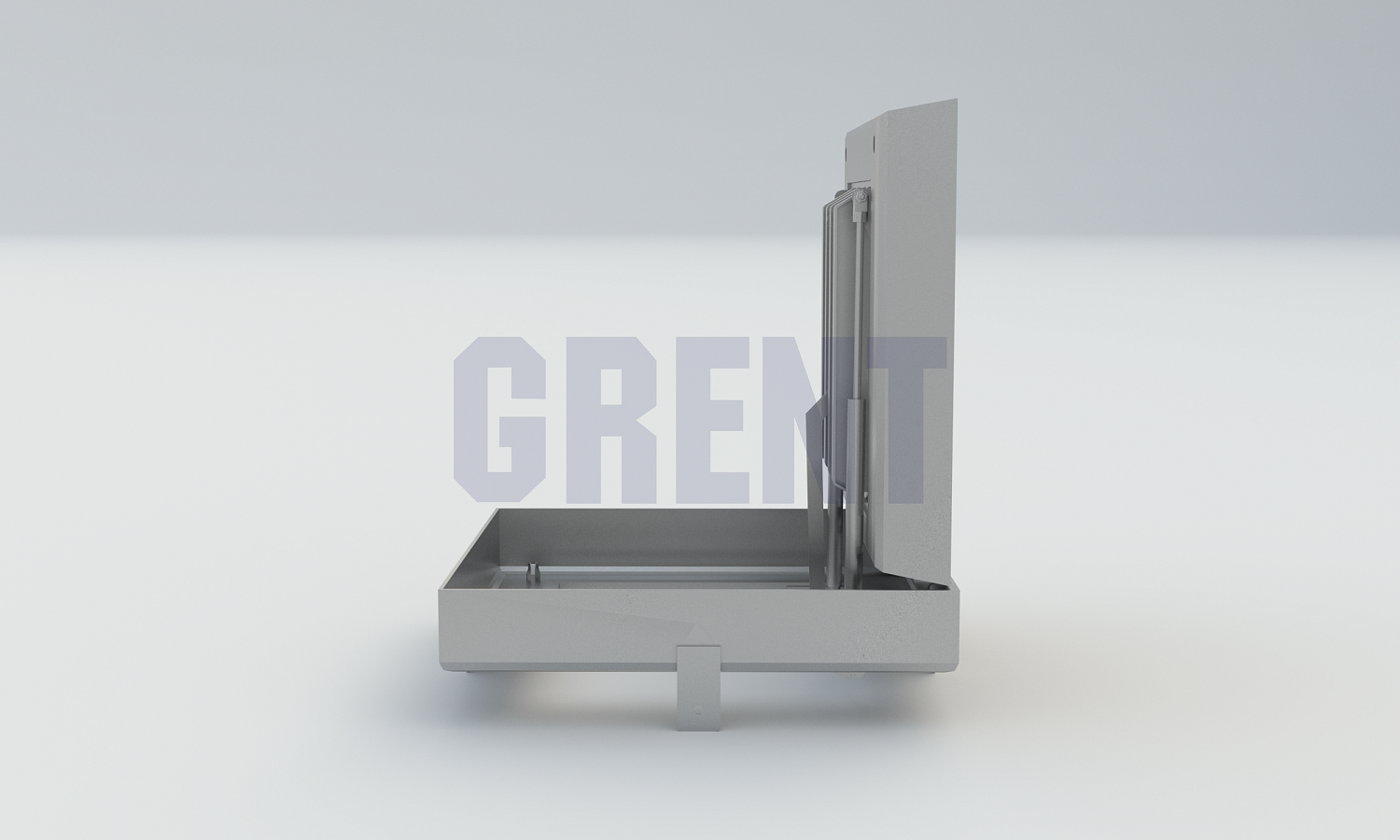 Люк скрытого монтажа GRENT 700х700