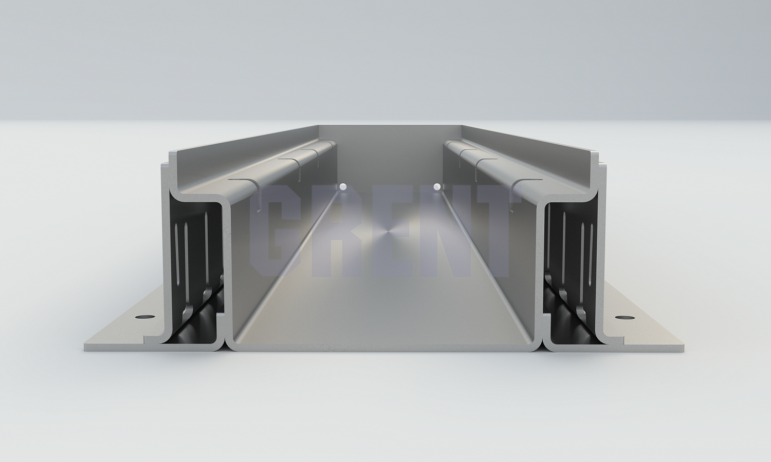 Лоток водоотводный мостовой GRENT MosT 150 торцевой