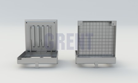 Люк скрытого монтажа GRENT 700х700