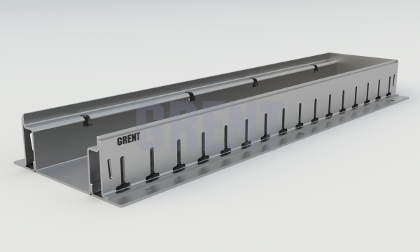 Лоток водоотводный мостовой GRENT MosT 150 торцевой