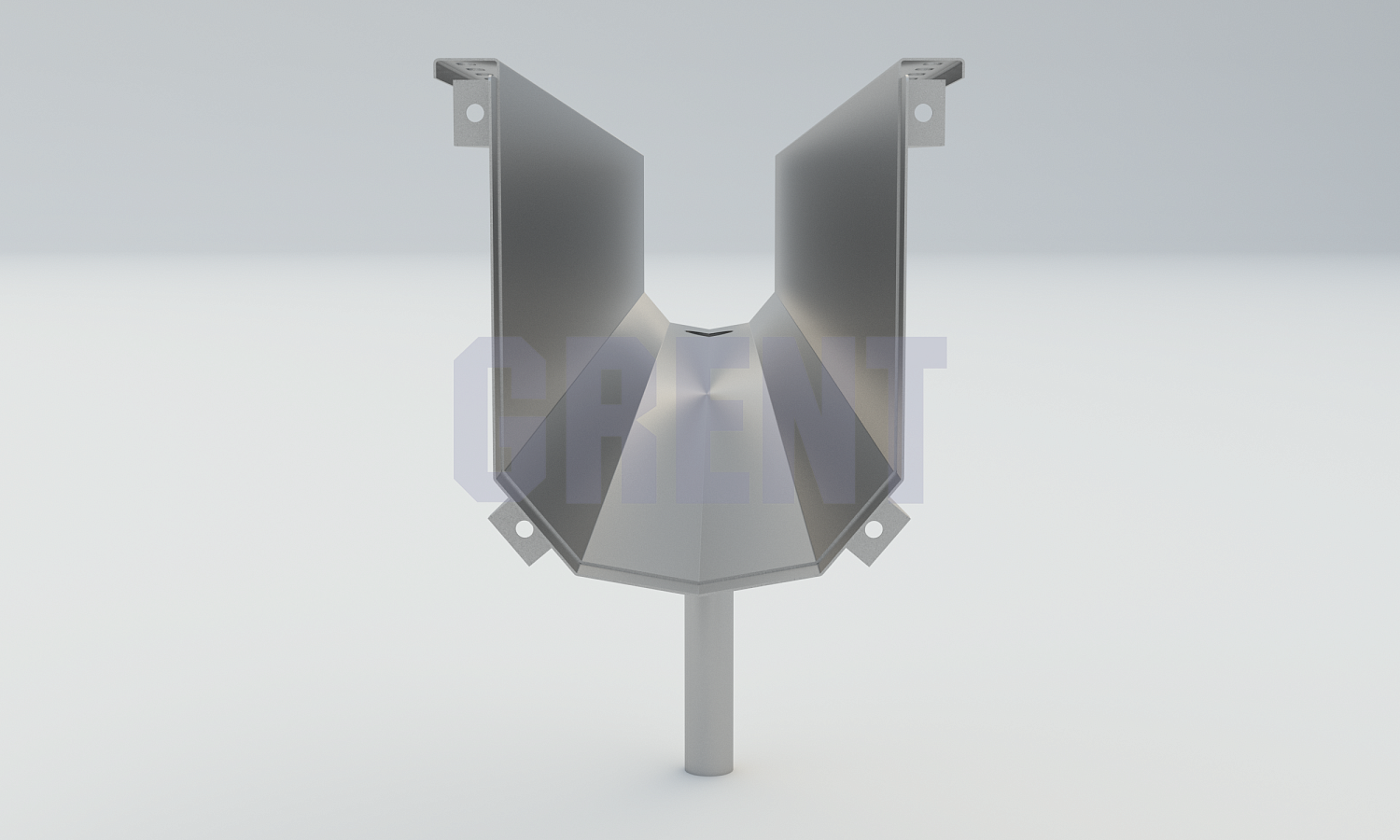 Лоток водоотводный мостовой GRENT MosT подвесной 200 выпускной