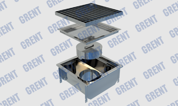 Трап GRENT KV 400. ВВ. 200  (выход снизу)