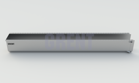 Лоток водоотводный мостовой GRENT MosT подвесной 200 торцевой