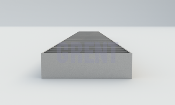 Решетка щелевая из нержавеющей стали GRENT S 80