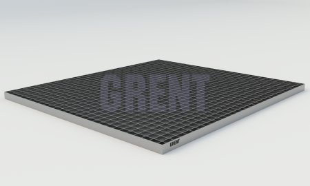 Сварной настил из нержавеющей стали GRENT 33х33 900х1000