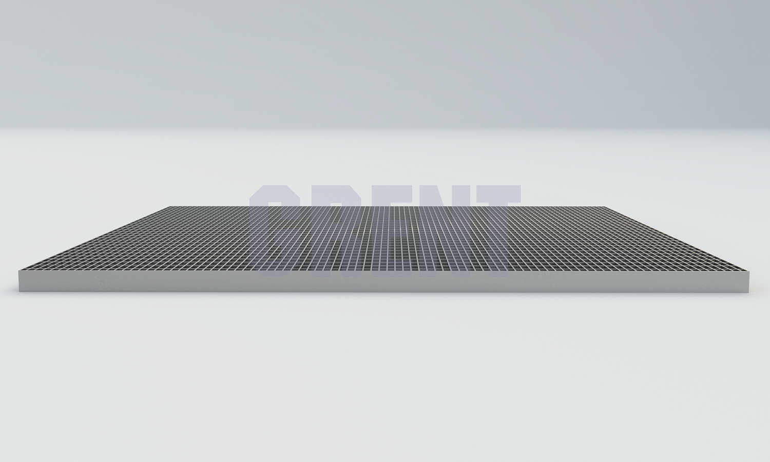 Прессованный настил из нержавеющей стали GRENT 33х11 1000х1000