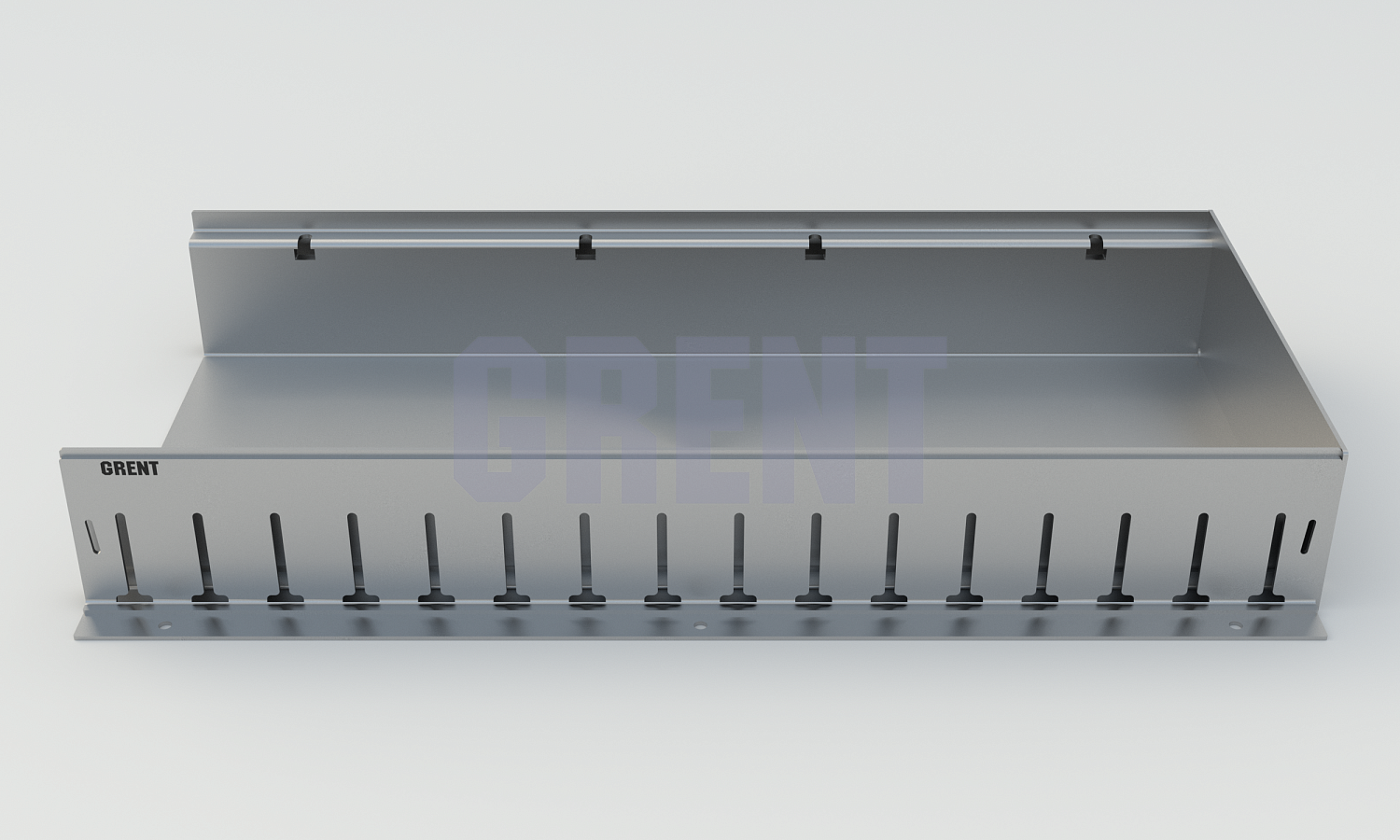 Лоток водоотводный мостовой GRENT MosT 400 торцевой