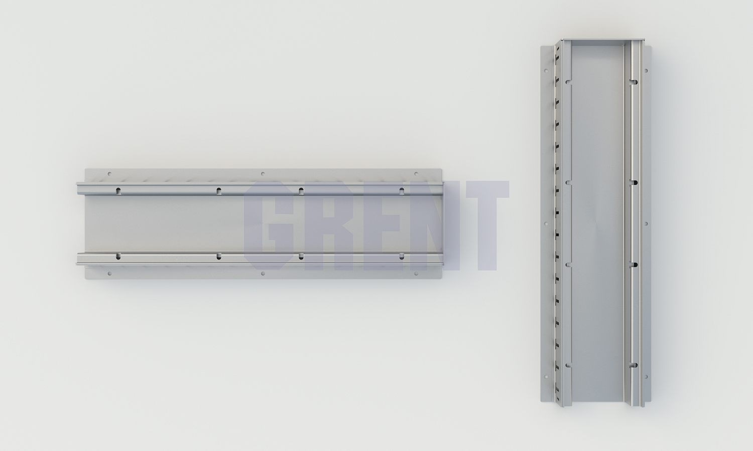 Лоток водоотводный мостовой GRENT MosT 160 торцевой