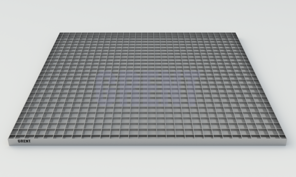 Сварной настил из нержавеющей стали GRENT 34х38 1000х1000