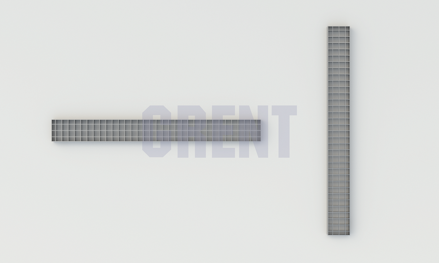 Решетка ячеистая из нержавеющей стали GRENT S 120