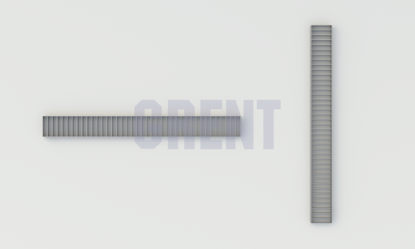 Решетка щелевая из нержавеющей стали GRENT S 80