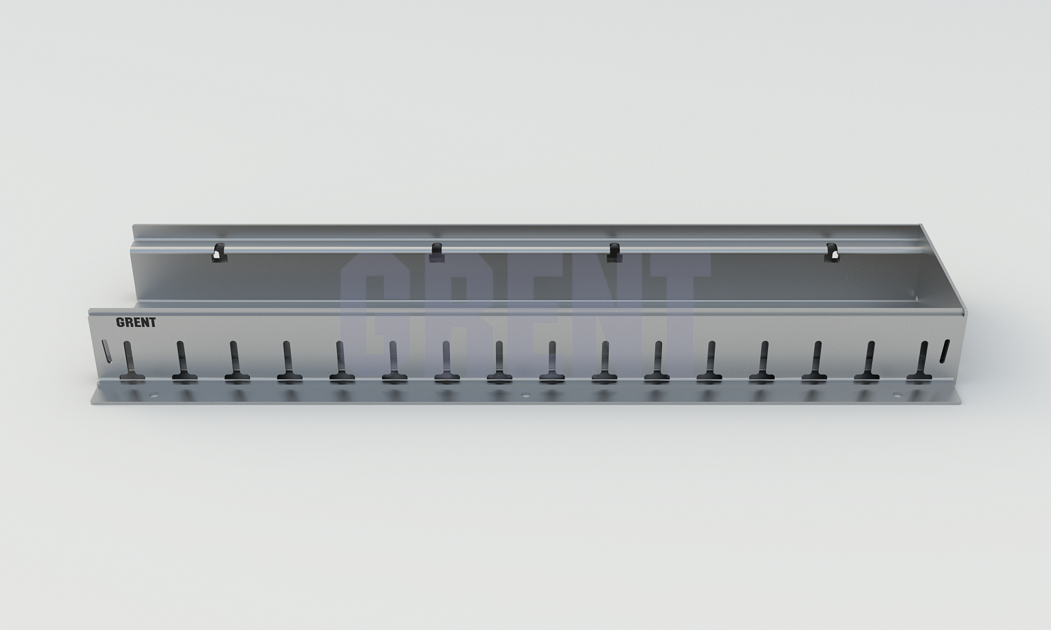 Лоток водоотводный мостовой GRENT MosT 160 торцевой